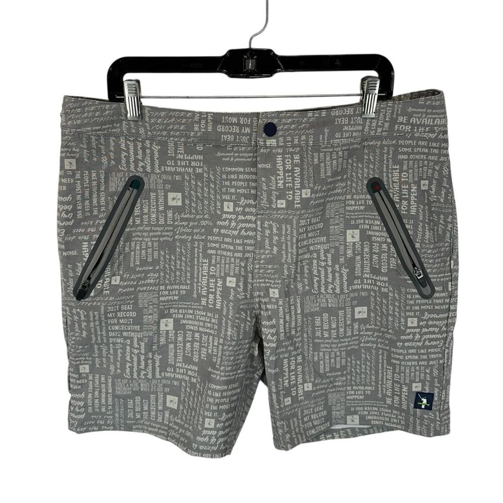 William Murray Golf Shorts Water Hazard Shorts Size 36 Moisture Wicking